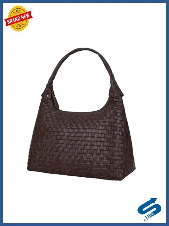 Braided Leather Tote Bag for Women Hobo Shoulder Bag