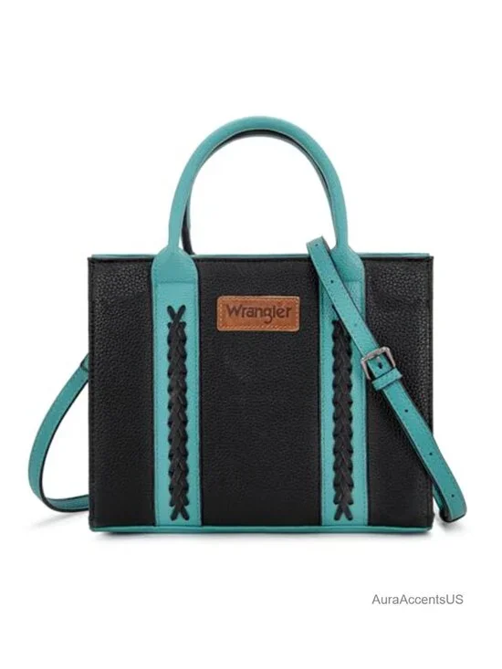 Vegan Leather Tote Bag with Whipstitch Design, Adjustable Strap