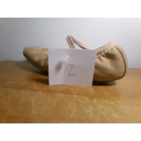 Dance Ballet Shoes Revolution Child 2M Leather Split Sole Stretch