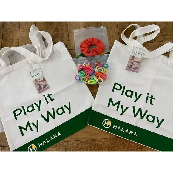 Halara Tote Bags & Accessories Ponytail Hair Ties Set Lot #9