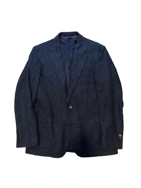 J. Crew Dark Navy Single-Breasted Sport Coat