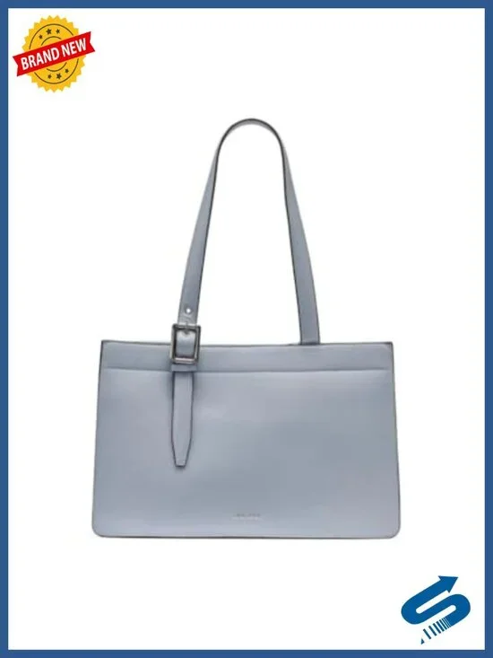 Calvin Klein Havana Vegan Leather Organizational Tote Bag Laptop Pocket