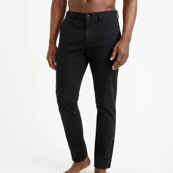 J.Crew 484 Slim Black Pants Men Plus Size W30 L32