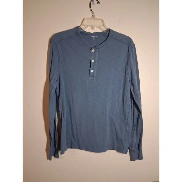 J. Crew Long Sleeve T-Shirt Casual Blue Men's Size Medium