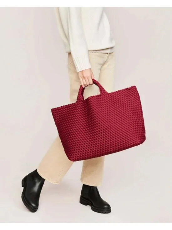 Naghedi St. Barths Large Tote in Rosewood