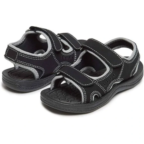 Toddler Boy Sandals by Sky Sole Grey Size 9/10 New With Tags
