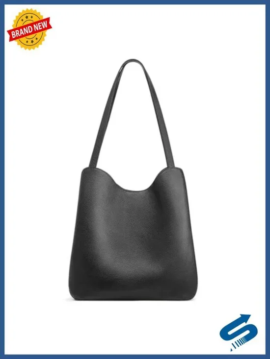 Genuine Leather Tote Bag for Women, Top Grain Pebbled Cowhide, Shoulder