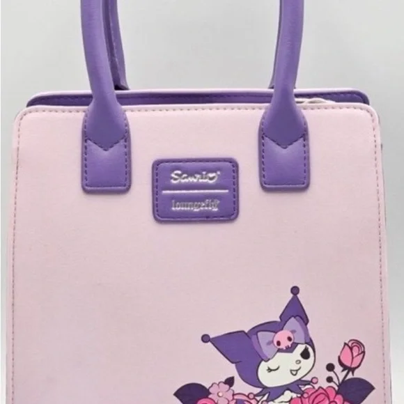 Loungefly Sanrio Kuromi Pink & Purple Tote Bag