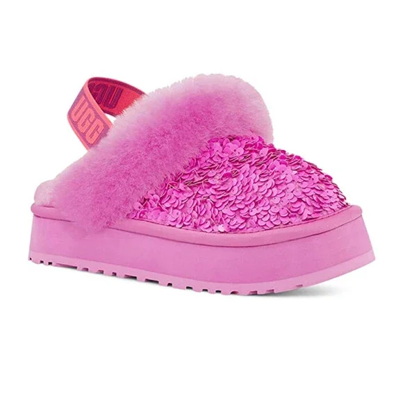 UGG Funkette Chunky Sequin 1135350K Slipper Kids 5 M Echinacea Slip On ZOGG3225