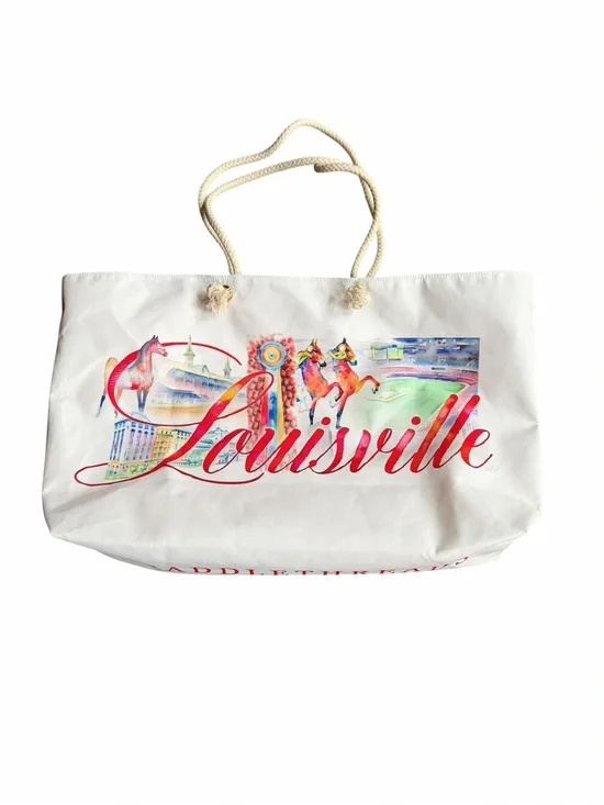 NWOT Saddlethreads Louisville Horse Show Souvenir‎ Weekender Tote Bag