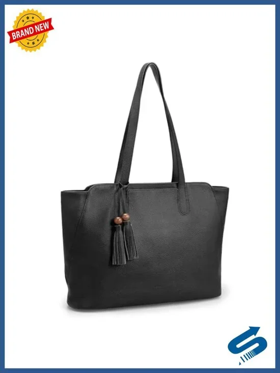 Genuine Leather Tote Bag for Women Work Large Tote Handbags Shoulder Satchel