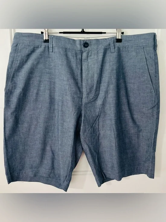 J.Crew Rivington Chambray Shorts 38W 11” Inseam NWT Preppy Summer Resortwear
