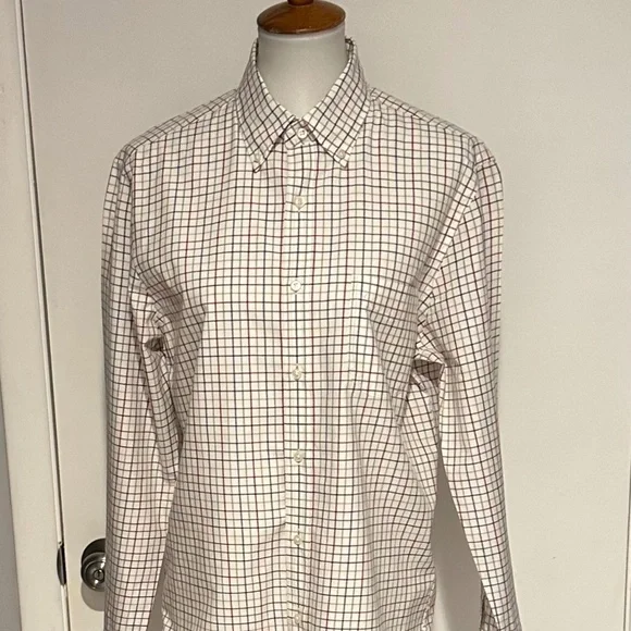 J Crew Plaid Shirt - Size‎ M.