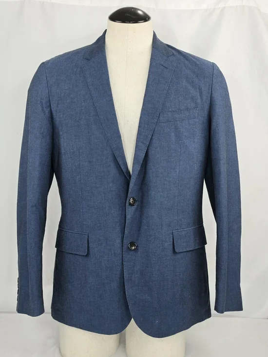 J. Crew Unstructured Linen Blend Suit Jacket Blazer