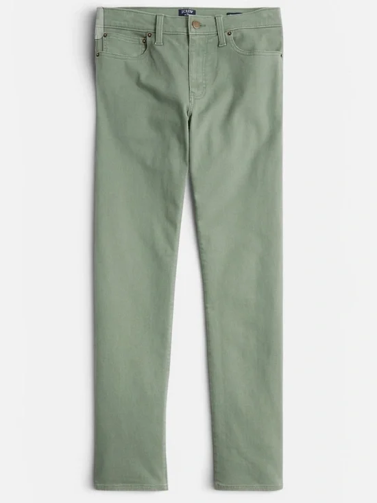 J. Crew Men’s Straight-Fit Garment Dyed Five Pocket Jean NWT 30x32