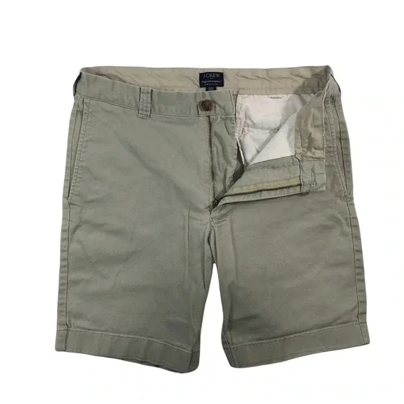 SH174 Mens J. Crew FLEX Gramercy Preppy Chino Shorts 30