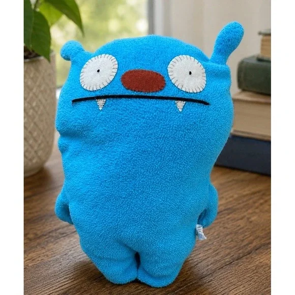 Uglydoll Big Toe 2006 Blue Pretty Ugly Plush  Sun-Min Kim Handmade Collectible