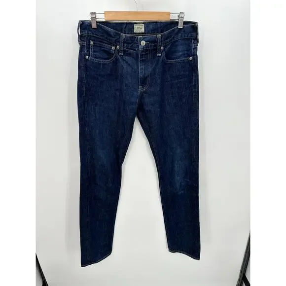 J. Crew 484 Slim Fit Stretch Medium Wash‎ Denim Jeans Mens Size 32x34