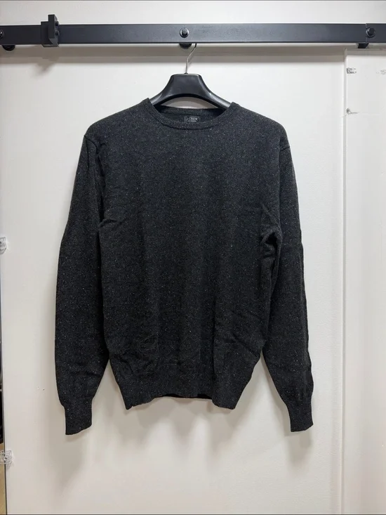 J. Crew Men’s 100% Cashmere Crewneck Sweater