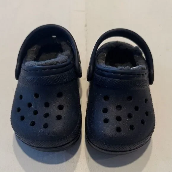 CROCS Kids Dark Blue Slippers