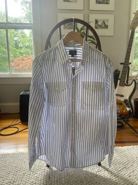 NWT Classic J Crew Breathable Work Shirt