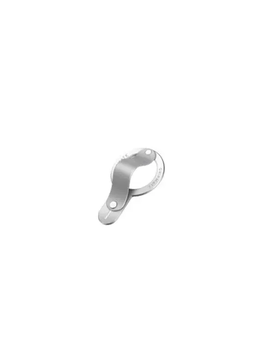 GripMate MagSafe Phone Grip Ring Holder for iPhone, Detachable, Silver