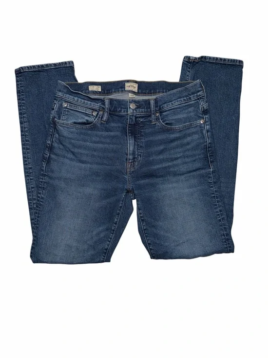 J. Crew Men's Blue Jeans Denim Style 770 5 Pocket Size W31 Stretch EUC