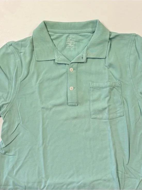 J. Crew Polo Shirt in Mint
