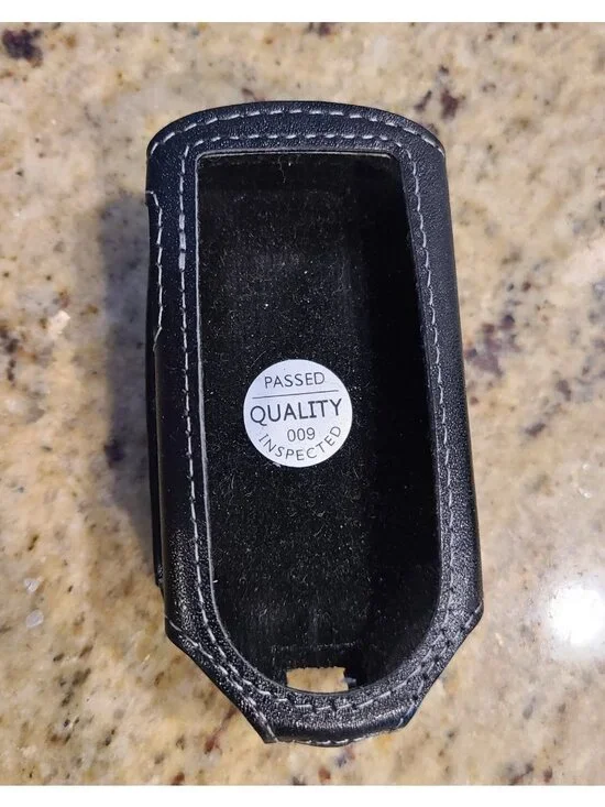 Krusell Blaze Multidapt Leather Case for Flip Phones Black Belt Clip