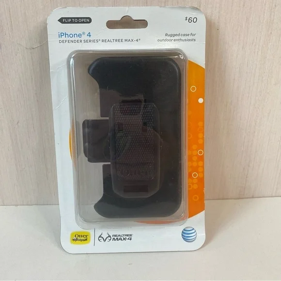 OtterBox Defender Series Black Holster for iPhone 4/4S