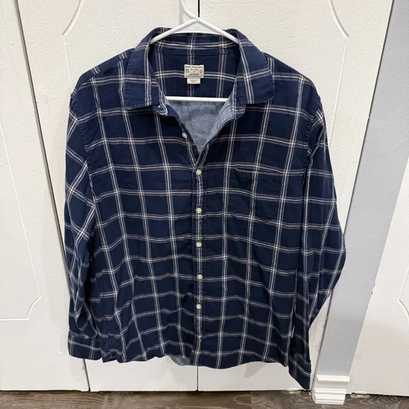 J. Crew Plaid Flannel Button Down