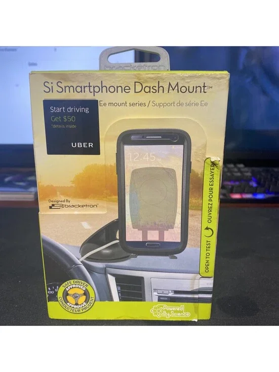 Bracketron SI Universal Smartphone Dash Mount BT1635-2 - Black