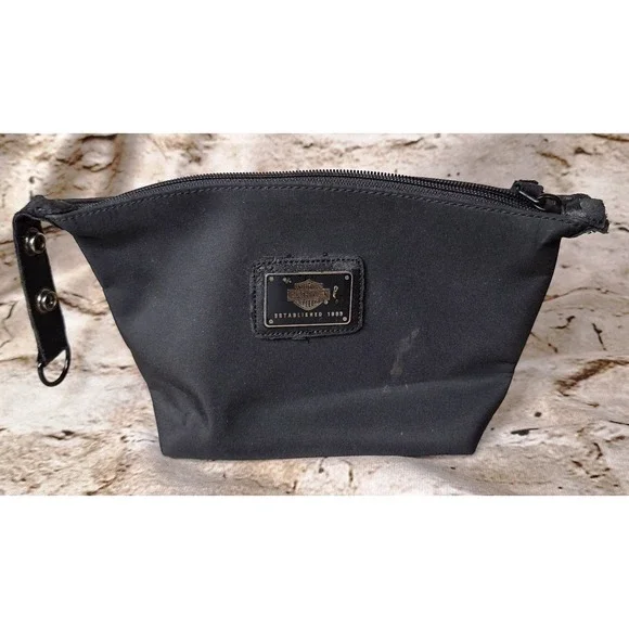 Harley-Davidson Wallet Clutch Travel Tech Tri-fold‎ Organizer Pouch no strap