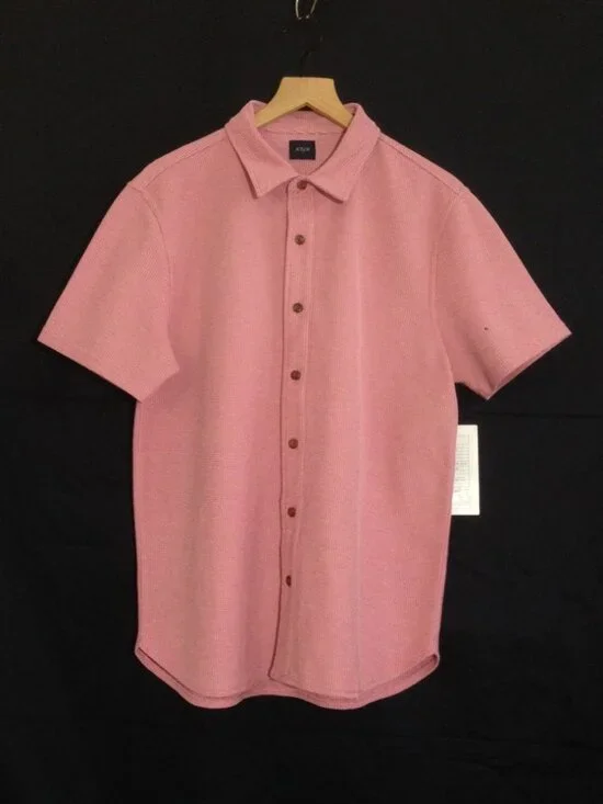 J.Crew Men’s Honeycomb Knit Shirt Fall 26 Sample - Med - NWT