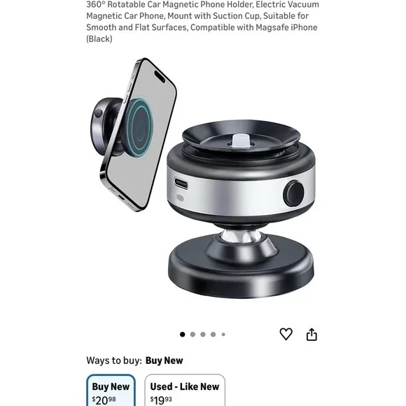 Magnetic‎ phone holder