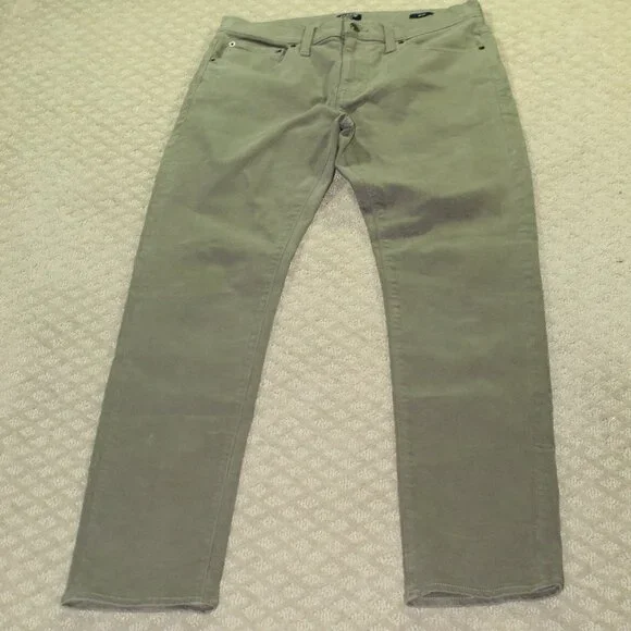 NWOT J. Crew Men's Slim Fit Pants Soft Touch Cotton 29x32 Loden Green