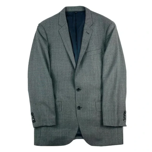 J Crew Ludlow Tollegno 1900 Gray Wool Mens‎ Blazer Size 40R