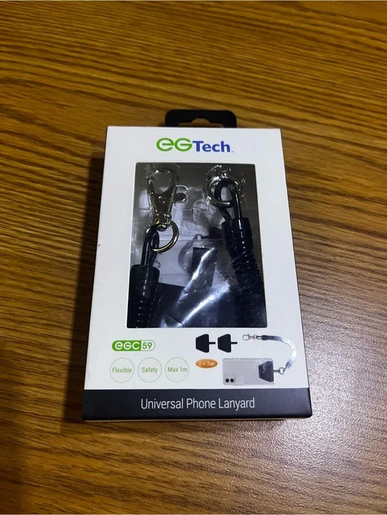 EGC59 Universal Phone Lanyard in Black