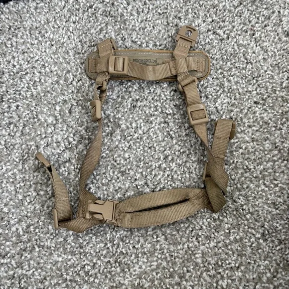 USGI COYOTE IMPROVED H-NAPE CHIN STRAP ( no screws )