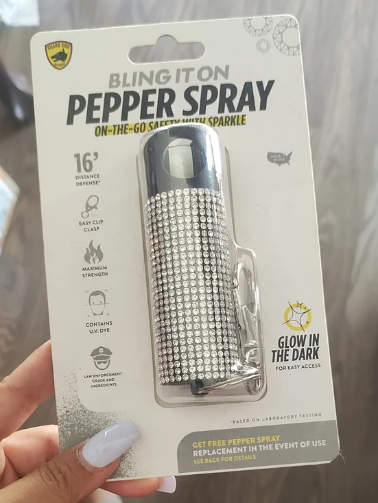 Bling Crystal Pepper Spray - Personal Safety