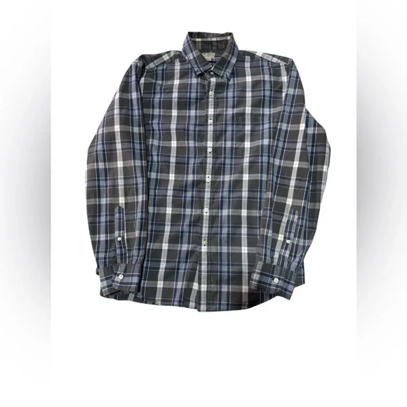 J. Crew Checkered Button Down Shirt In Men's Size L