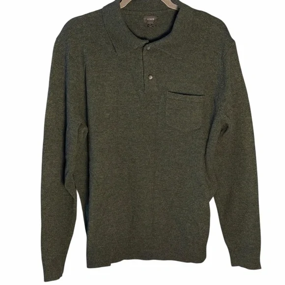 J. Crew 100% Lambs Wool Sweater