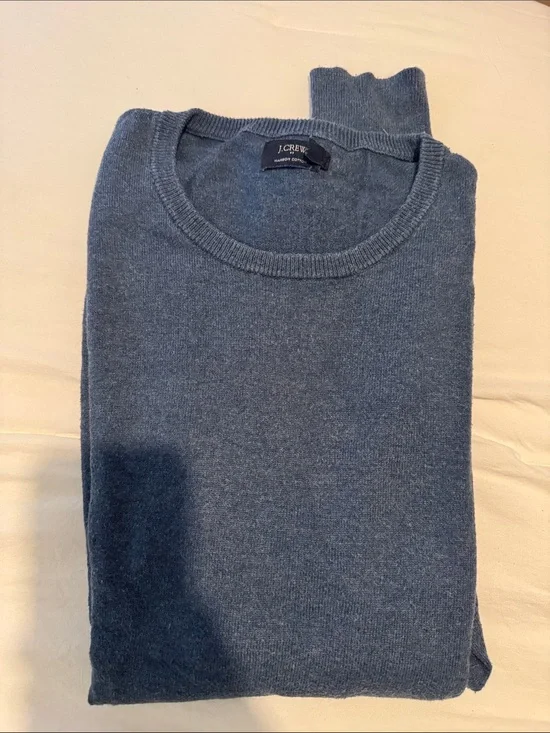 J. Crew Men’s Slate Blue Crewneck Sweater