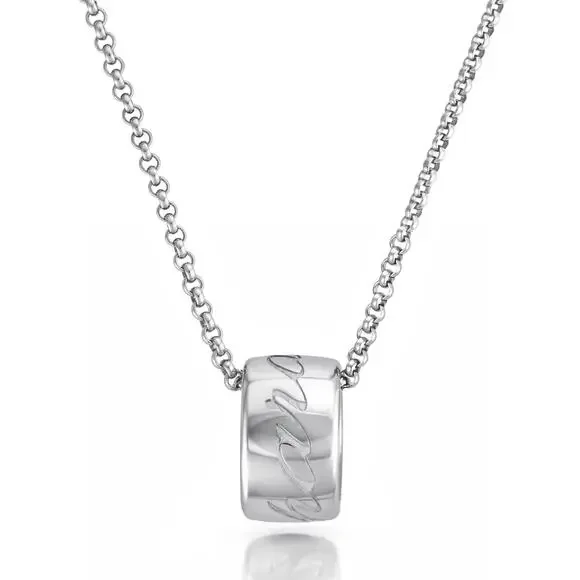 Chopard Chopardissimo 18kt White Gold Pendant & Chain