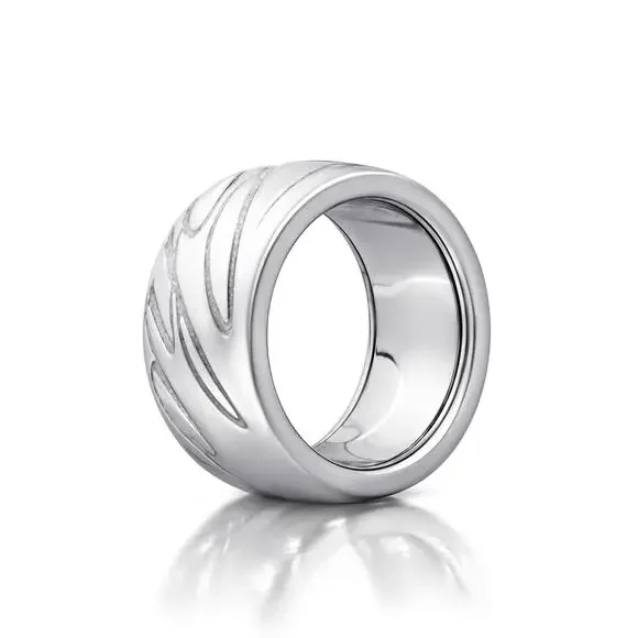 Chopard Chopardissimo 18kt White Gold Spinning Band