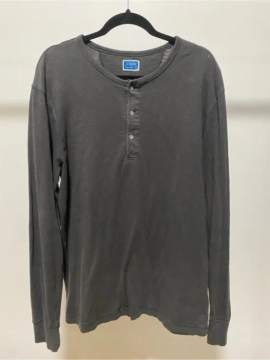 J crew long sleeve henley