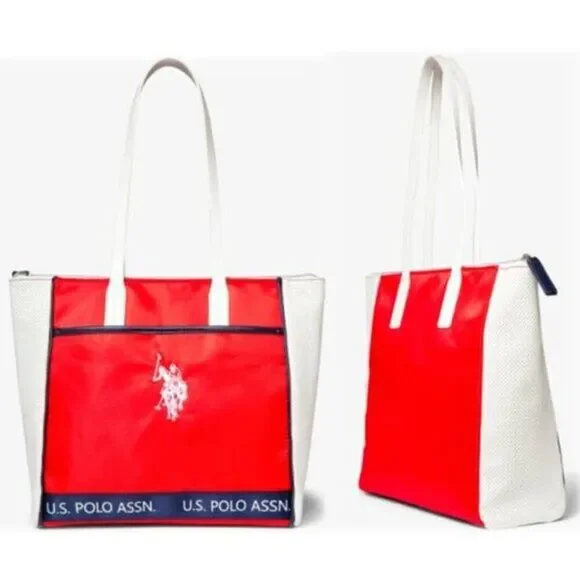 US Polo Association Classic Nylon logo tote bag‎