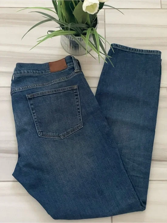 J.Crew 484 Slim Fit Stretch Jeans Men's Wash Blue 35x32 (Measures 36x31)