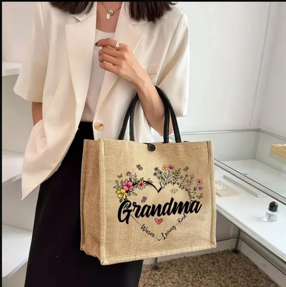 Print Tote Bag Beach Bag