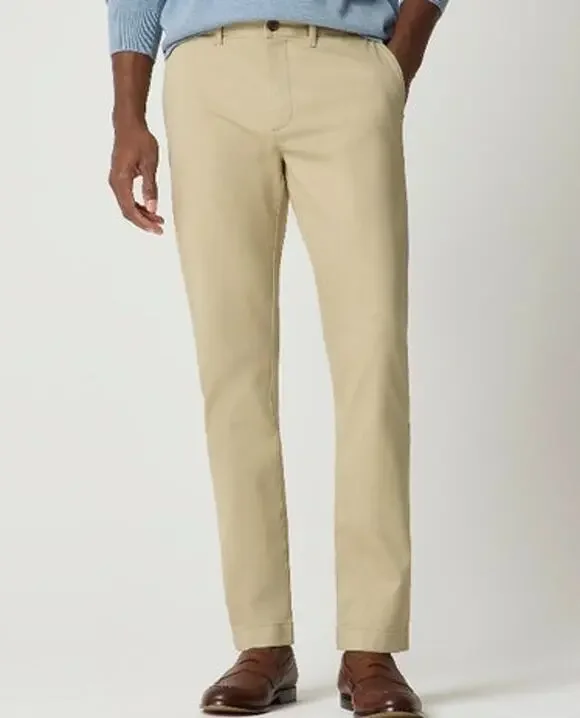 NWT J. Crew Men's Slim-Fit Original Chino Pant Stone 33/30